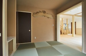 収納力たっぷりの山小屋風無垢の家kn様邸 無垢の木と自然素材のナチュラルな家 カツマタ