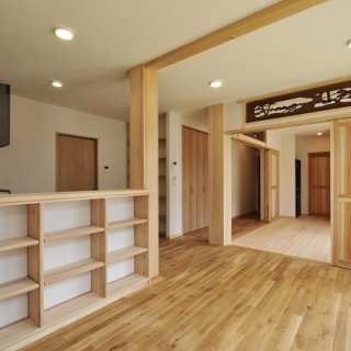 バリアフリーで回遊式間取りの平屋 / 世田谷区